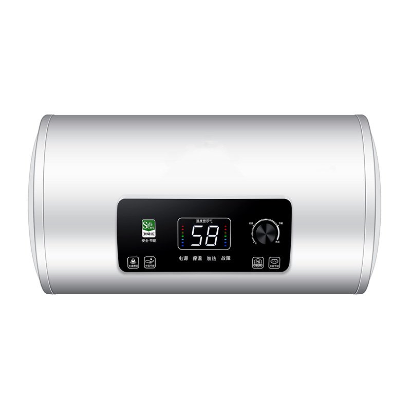High Quality Electric Water Heater 220V 2.0kW White with Big LCD display for Bathroom