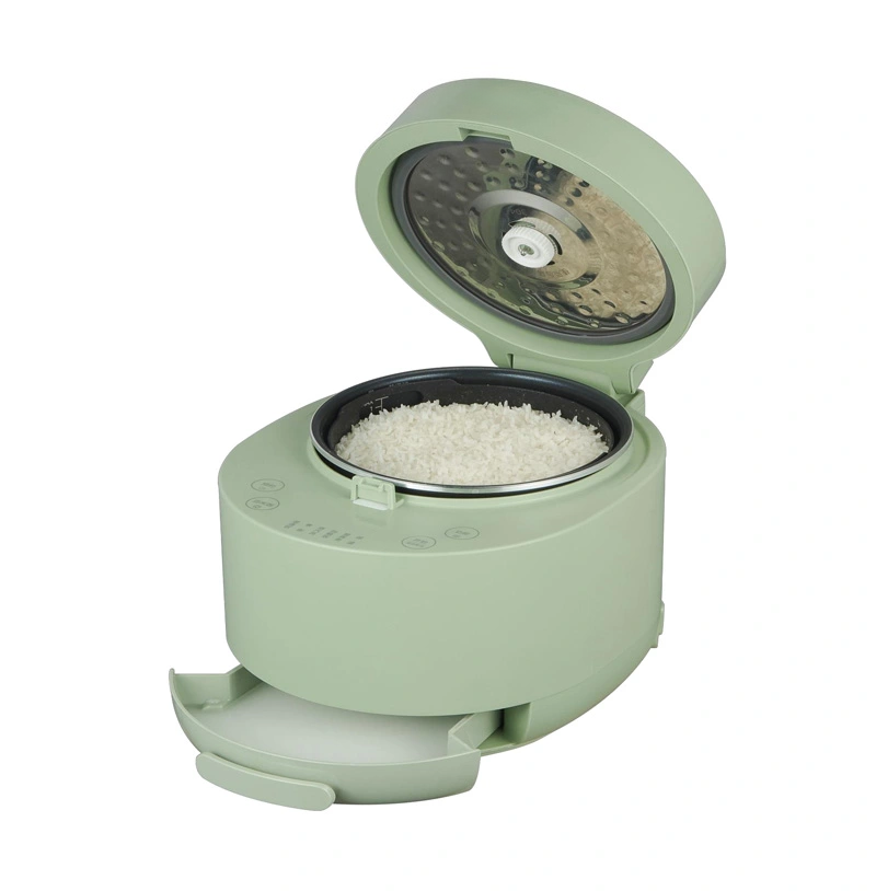 Auto Keep Warm Rice Cooker with Low Carb Rice Steamer and 24-Hr Timer